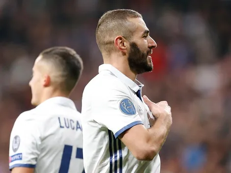 Aquí está el capitán: de penal, Benzema gritó en el Madrid