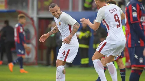 Nainggolan se lesionó con La Roma.