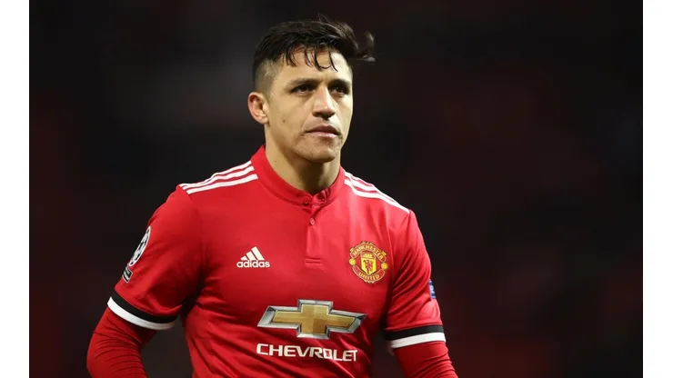 Alexis Sánchez, jugador de Manchester United.