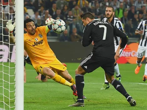 Buffon comparó a Cristiano con un ex-River