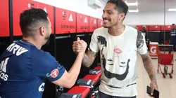 FELIZ. Paolo Guerrero encara la última etapa de su sanción para estar en Rusia 2018.