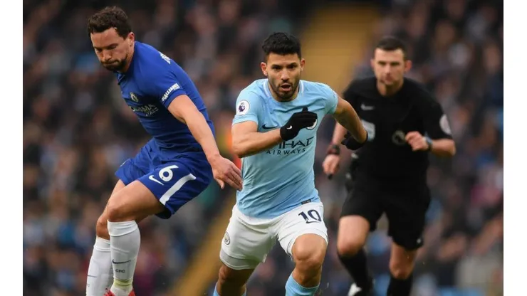El 'Kun' en Manchester City.
