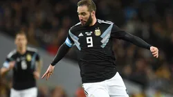PÓLVORA MOJADA. Higuaín tuvo posibilidades pero no pudo convertir con la Selección Argentina en la Fecha FIFA.