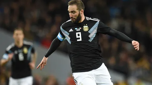 PÓLVORA MOJADA. Higuaín tuvo posibilidades pero no pudo convertir con la Selección Argentina en la Fecha FIFA.