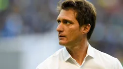 EN EL OJO DE LA TORMENTA. Guillermo Barros Schelotto vive uno de sus momentos más duros como DT de Boca (Foto: Getty).