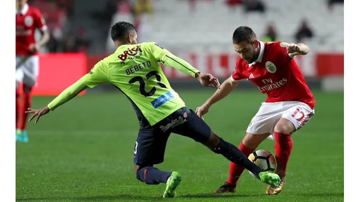 s defender Bebeto during the Portuguese League football match SL Benfica vs Maritimo at the Luz stadium in Lisbon on March 3, 2018. ( Photo by Pedro Fiúza/NurPhoto)