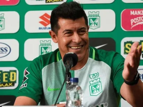 Jorge Almirón y el susto de un gato en plena conferencia