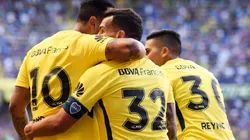 Carlos Tevez junto a Cardona en Boca