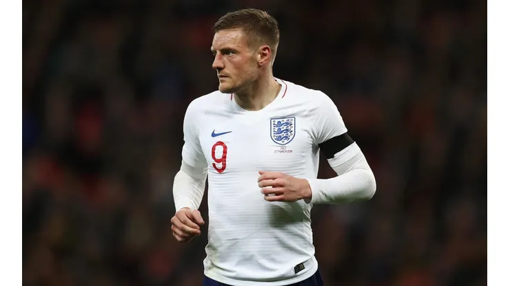 EL GOLEADOR INGLÉS. Jamie Vardy durante el empate de Inglaterra contra Italia (Foto: Getty).