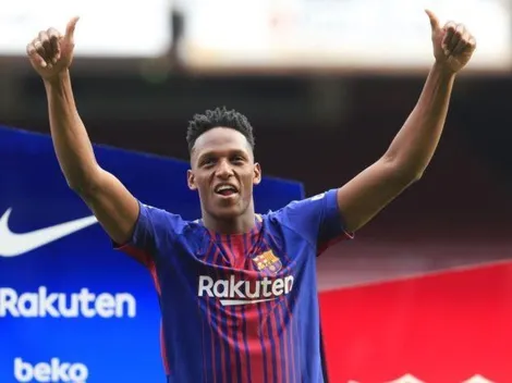 Yerry Mina seguiría en el Barcelona