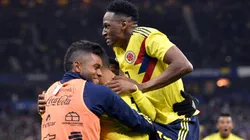 Yerry Mina con la camiseta de la Selección Colombia.