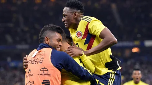 Yerry Mina con la camiseta de la Selección Colombia.