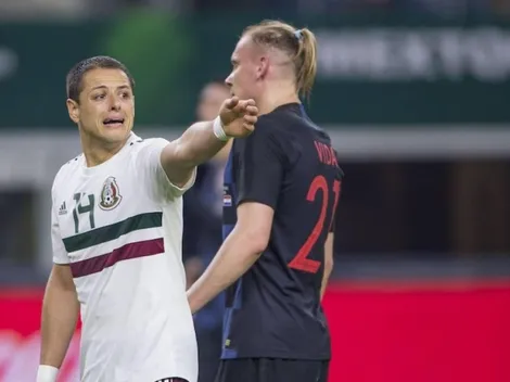 Chicharito se sumó a los mensajes de aliento para sus compañeros lesionados