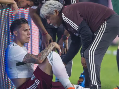 Salcedo prometió volver más fuerte tras su lesión con el Tri