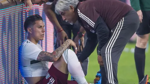 Salcedo se lamenta tras sentir que su lesión es de gravedad