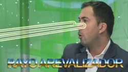 RAYO AREVALIZADOR. El meme que se volvió viral en las redes sociales.