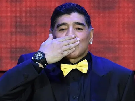 El mensaje de Maradona tras la goleada que sufrió Argentina ante España