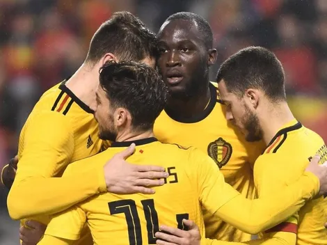 Arrolla Bélgica a Arabia Saudita en su primer amistoso del año
