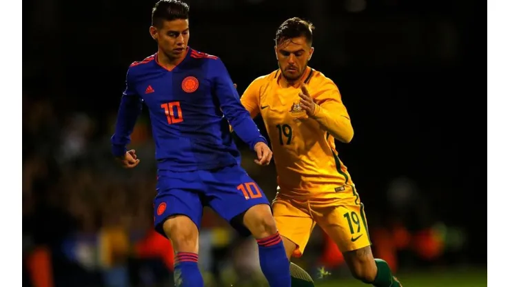 Resultado Colombia vs Australia, partido amistoso internacional, fecha FIFA.
