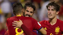 MÁGISCO. Koke y un elogio pese a la rivalidad que los separa.