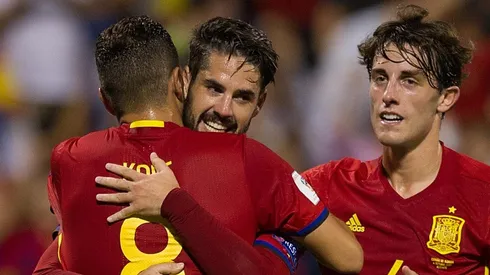 MÁGISCO. Koke y un elogio pese a la rivalidad que los separa.