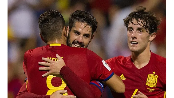 MÁGISCO. Koke y un elogio pese a la rivalidad que los separa.