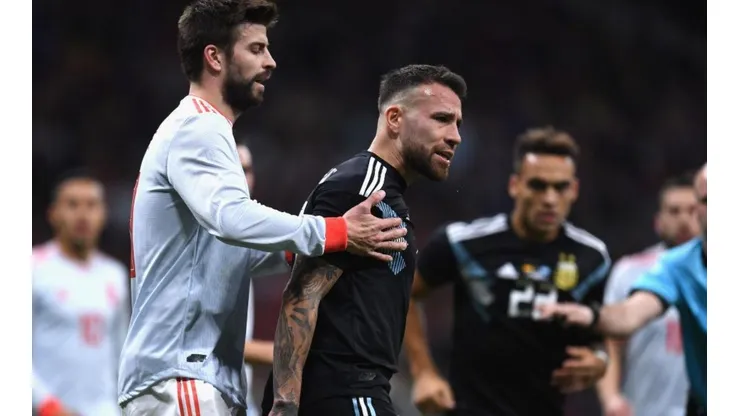 España masacró a goles a Argentina.