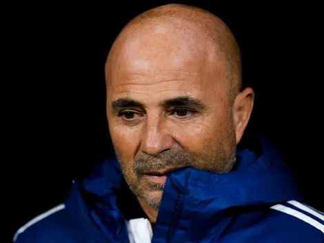 A Sampaoli lo gritaron de todo desde la tribuna