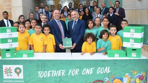 Así fue el lanzamiento de la candidatura norafricana