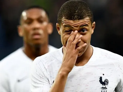 El tercero de Francia no se celebra: Mbappé se fue lesionado después de anotar