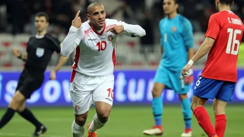 Wahbi Khazri fue el autor del gol de la victoria.