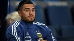 AFUERA. "Chiquito" Romero debió salir lesionado a los veinte minutos del amistoso.