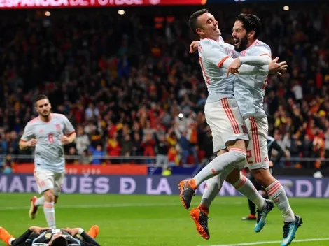 España aplasta 6-1 a Argentina en amistoso hoy previo a Rusia 2018