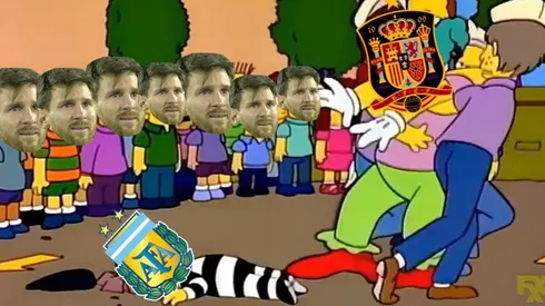 España no tuvo compasión con Argentina.