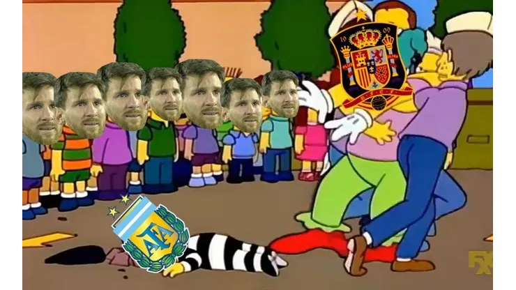 España no tuvo compasión con Argentina.