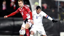 La Roja venía de vencer a Suecia, mientras que Dinamarca derrotó a Panamá