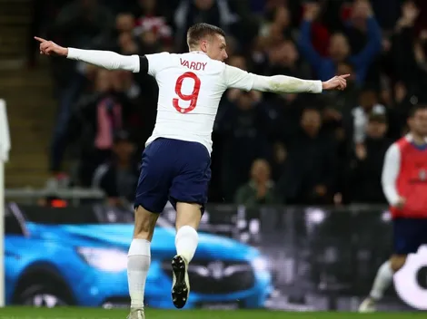 Italia se durmió y Vardy lo vacunó para el primero de Inglaterra