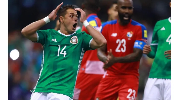 Chicharito Hernández debutó con el Tri en 2009