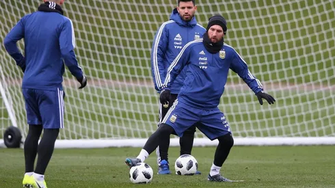 Lionel Messi, jugador de la Selección Argentina.