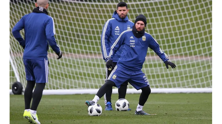 Lionel Messi, jugador de la Selección Argentina.