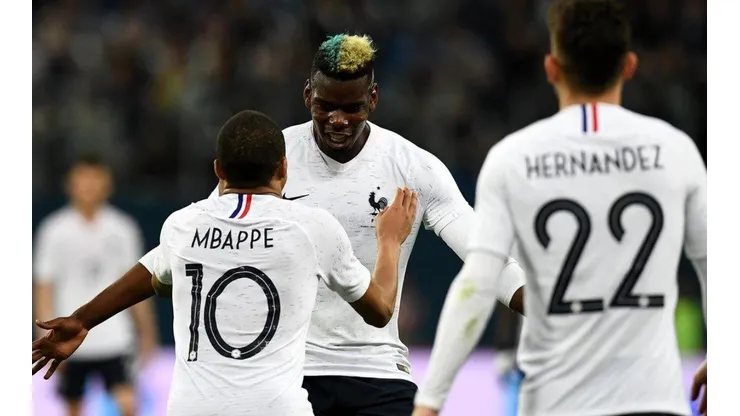 Francia tiene al verdadero Pogba: golazo de tiro libre ante Rusia