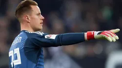 Ter Stegen con el seleccionado alemán.