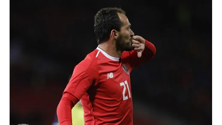 Marco Ureña fue el autor del gol de la victoria frente a la selección escocesa