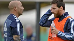 ADMIRACIÓN. El Pelado siempre elogia a La Pulga. (Foto: Sporthiva).