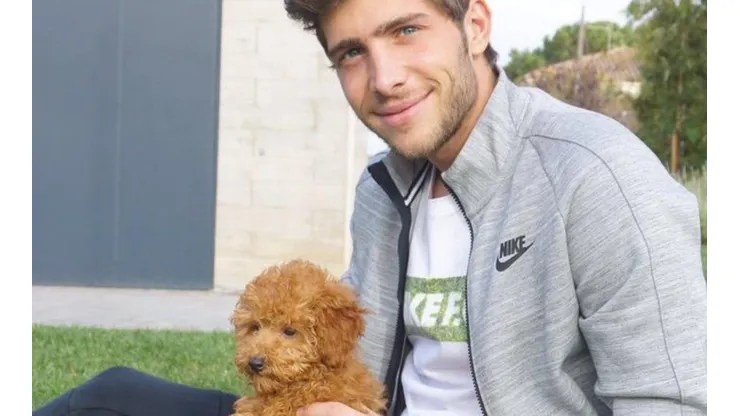 El perro de Sergi Roberto es más popular que él