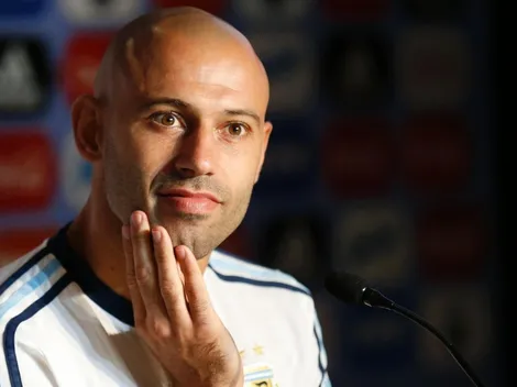 Mascherano también se encontró con Cavenaghi y los hinchas de River se ilusionan