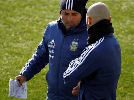 Sampaoli reveló en Instagram lo que escribió en la libreta que le fotografiaron