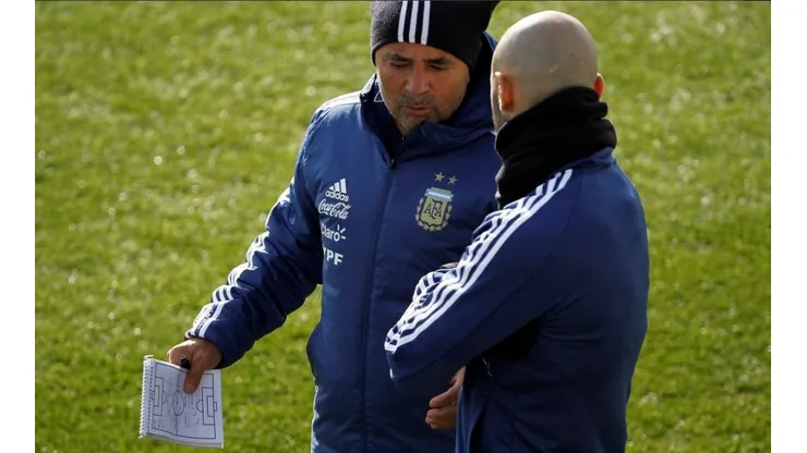 Sampaoli reveló en Instagram lo que escribió en la libreta que le fotografiaron