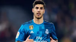 Asensio con la camiseta de Real Madrid.