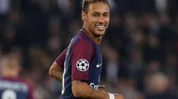 Neymar con la piel del Paris Saint Germain